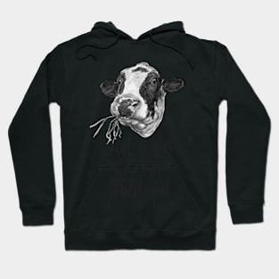 Just A Girl Who Loves Holstein Cows Hoodie